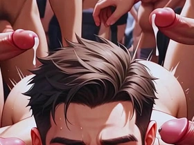 动漫hentai白嫩伪娘群交肌肉男免费视频 asian horny gay porn