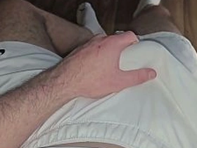 PhantomGentX全白边缘play！肌肉猛男揉CK内裤鼓包 大屌憋到爆青筋 asian gay porn tele