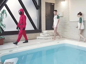 鱿鱼游戏 - 色情 parody taiwan banana gay porn